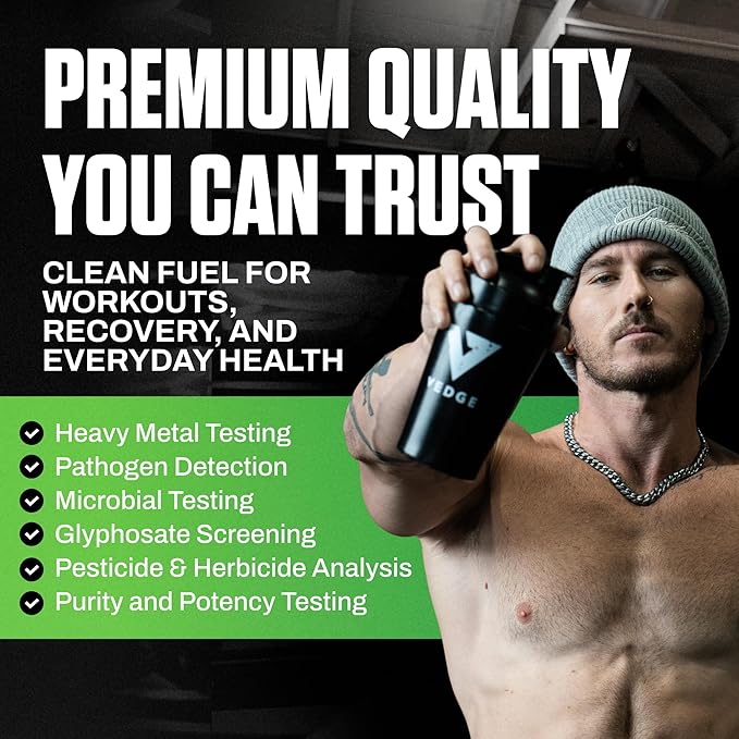 VEDGE Vegan Protein Powder - Plant Protein Powder with Pea Pumpkin &amp Sunflower - USDA Organic Amino Acids Dairy Free Gluten Free Soy Free Keto Non GMO Smooth Texture - Vanilla - 20 Serving