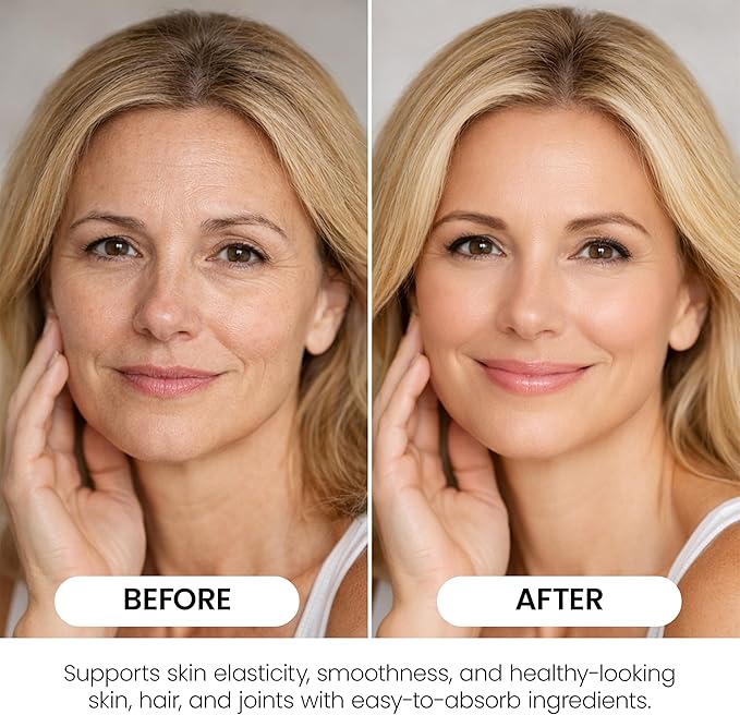 Elixir Silk Face Collagen Lumé - Collagen Powder with Hyaluronic Acid &amp Glutathione – Collagen Peptides 20g Protein Powder for Women – Supports Skin Care Hydration Elasticity &amp Radiance - 35