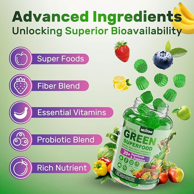 GABA Gummies + Greens Gummies