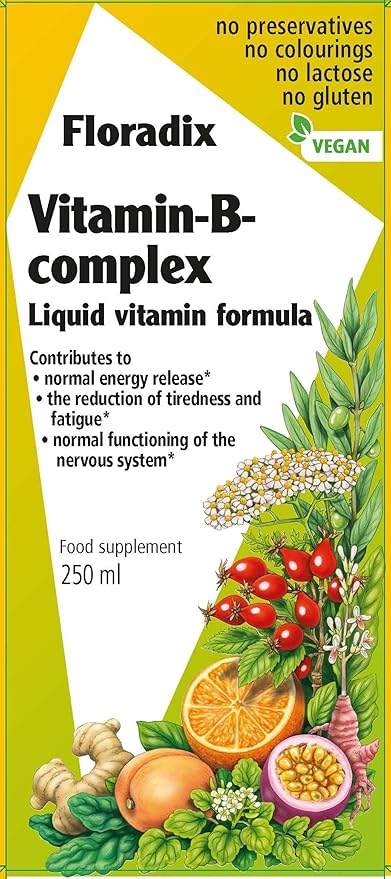 Floradix Vitamin B Complex Liquid Formula 250 ml
