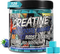 Creatine Monohydrate Gummies 6g for Men WomenComplex Creatine Monohydrate Chewable for Muscle StrengthMuscle BuildingEnergy BoostPre-Workout Energy SupplementVegan Blue Raspberry - 120 Count