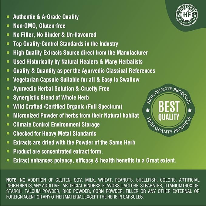 Herbsforever Iron Plus Capsules Supplement Promotes Iron Level 60 Capsules