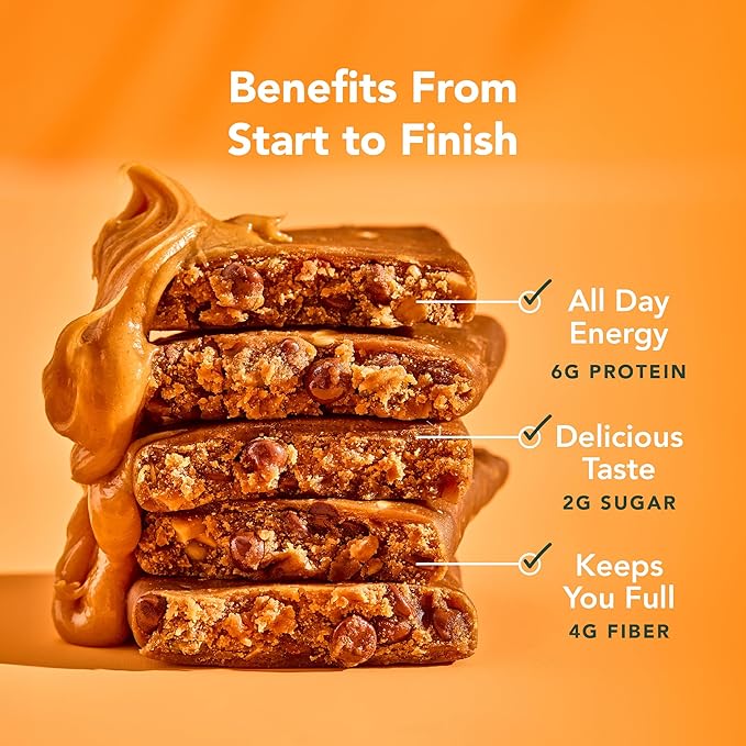 ALOHA Organic Plant Based Protein Bar MINIS |Peanut Butter Chocolate Chip | 20 Count 24g Bars | Vegan Low Sugar Gluten Free Low Carb Non-GMO Stevia Free Soy Free No Sugar Alcohols