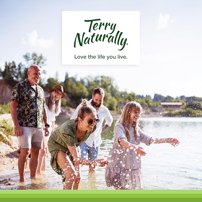 Terry Naturally Healthy PSA Levels - Dietary Supplement for Healthy Prostate &amp Hormone Balance Support - Herbal Supplement with Curcumin Turmeric Essential Oil &amp Grape Seed Extract - 60 Softg