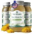 TrueSeaMoss Sea Moss Gel – Made in USA – Wildcrafted Seamoss &amp Jarred Vegetables – Original Pack of 3 (Labels may Vary)