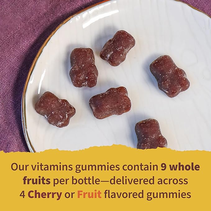 Garden of Life Organic Kids 120 Fruit Chew Gummy Vitamins &amp 30 Cherry Probiotic Gummies