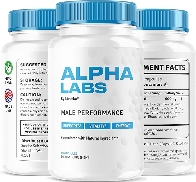 (5 Pack) Alpha Labs Alpha Labs Capsules AlphaLabs Alfa Labs Alpha Labs Max Performance Advanced Formula Alpha Labs Alpha Strenght Labs Alpha Lab Alfa Labs Capsules 300 Capsules for 5 Months