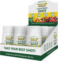 NaturesPlus Source of Life GOLD Liquid Multi Shot - 1 fl oz Case of 12 - Tropical Fruit Flavor - Provides Nutrients from 100+ Fruits and Vegetables - 12 Servings