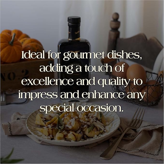 De Nigris Balsamic Vinegar Of Modena Excellence Line Founder's Edition Recipe (70% Grape Must) 85 Oz (250ml) | Balsamic Vinegar From Modena Italy Thick and Intense | Aged