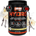 LABRADA Hydro 100% Pure Hydrolyzed Whey Protein Isolate Powder Lactose Free 6g BCAA’s 4.5g Glutamine Fastest Digesting Whey Available Instant Mixing Delicious Taste 20 Servings (Vanilla)