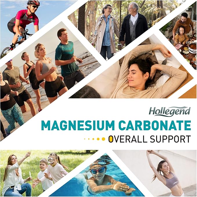 Magnesium Carbonate Gummies Magnesium Carbonate Complex 500mg Supplement with D3 &amp K2 for Women &amp Men with Zinc Vitamin C B6 &amp B12 Muscle &amp Digestive Support Mango Flavor Sugar