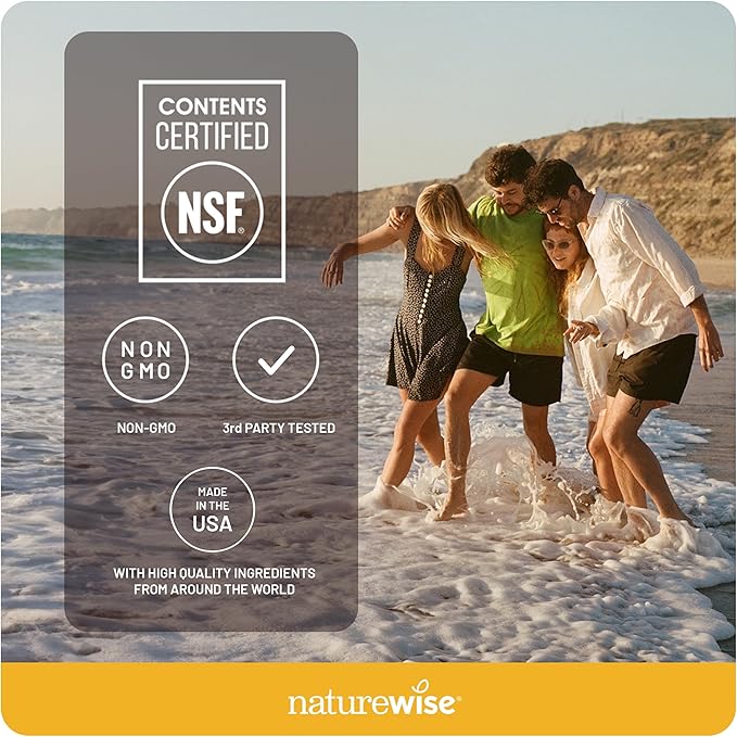 NatureWise Vitamin D3 5000IU (125 mcg) + Vitamin D3 2000IU (50 mcg) - 360 Count Each - Bundle for Healthy Muscle Function and Immune Support - Gluten Free Non-GMO Halal Gelatin - 1 Year Supply