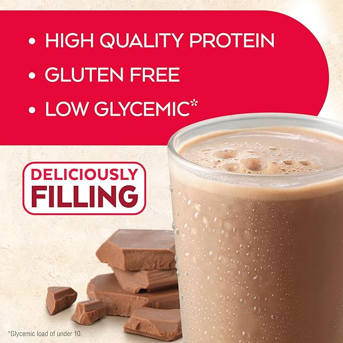 Atkins Creamy Chocolate Meal Size Protein Shake 23g Protein Low Glycemic 4g Net Carb 1g Sugar Keto Friendly 12 Count