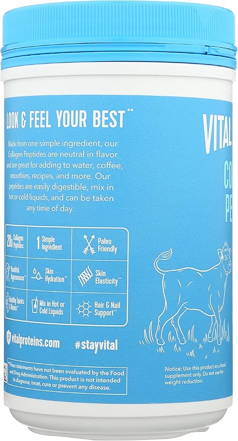 VITAL PROTEINS Collagen Peptide Protein Powder 10 OZ