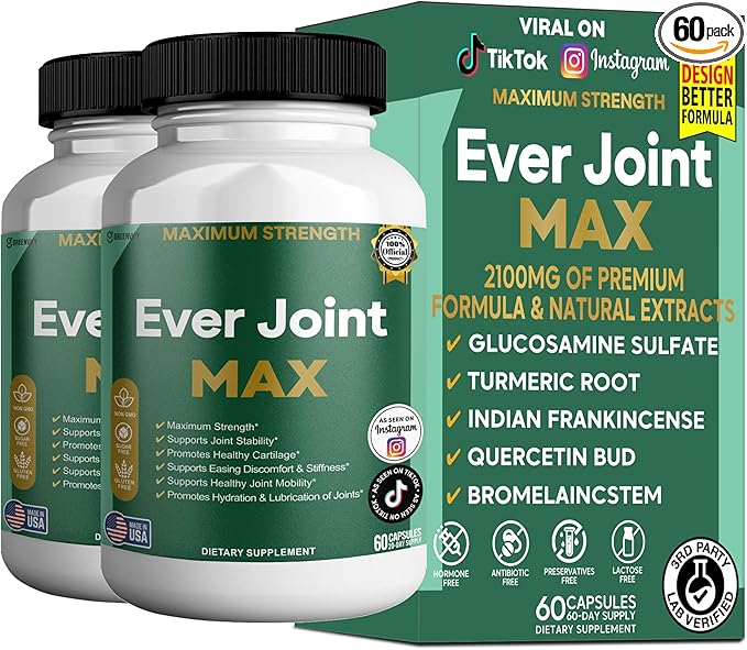 Ever Joint MAX Joint Support Supplement Glucosamine Chondroitin (2)