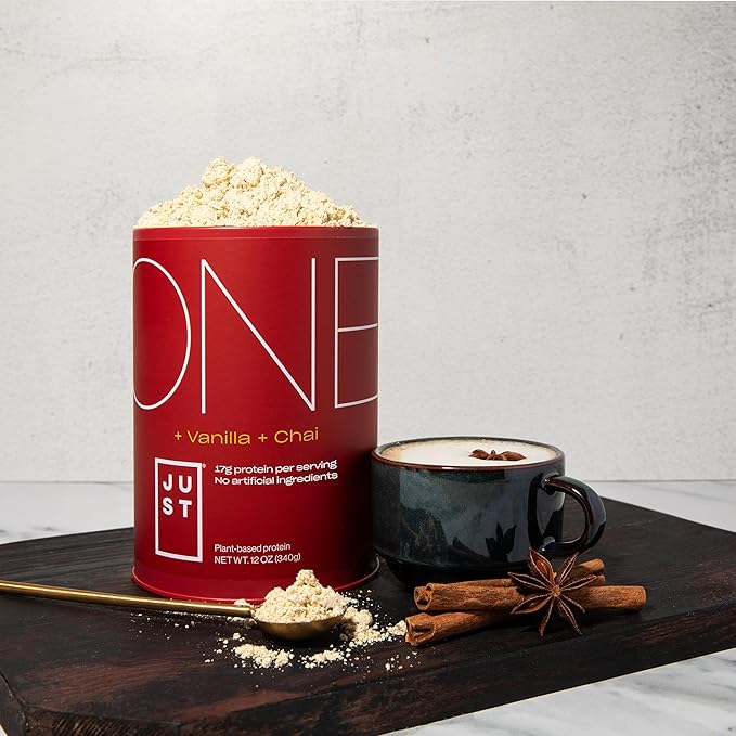 Just One Plant Protein Powder Vanilla Chai 12 oz.