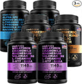 MEDCHOICE Sleep Melatonin (180ct) Turmeric &amp Ginger (240ct) and Nootropic Brain (120ct) Supplement Bundle - Wellness Trio for Brain Sleep &amp Immune Support - Vegan Non-GMO Gluten-Free