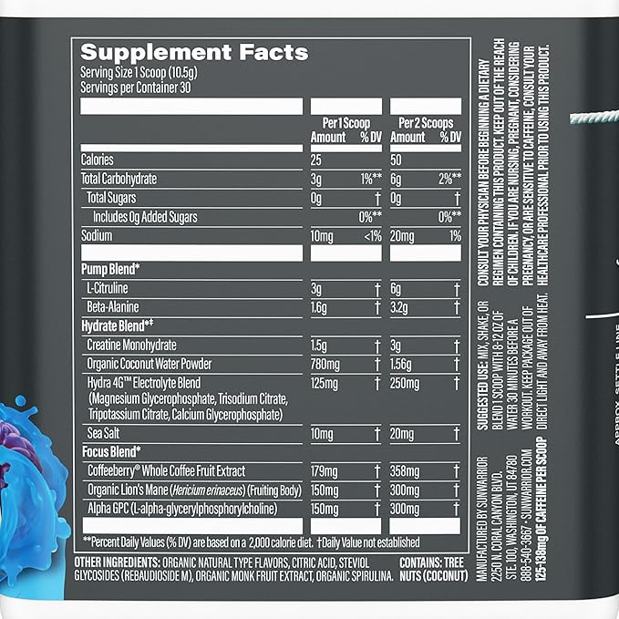 Sunwarrior Active Preworkout Hydration Blend &amp Chocolate Classic Plus Organic Protein Powder Set | Bundle &amp Save | Non-GMO Soy Dairy Filler &amp Gluten Free (30 Servings Each)