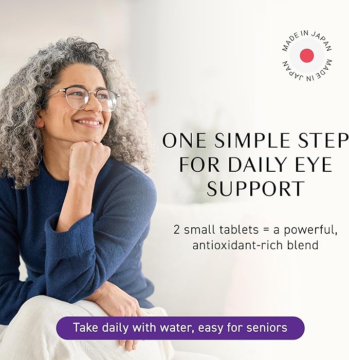 Umeken Eye Clear Dietary Supplement Blueberry Extract Lutein Zeaxanthin Ginkgo Vision Supplements for Adults Eye Vitamins 4 Months Supply 240 Tablets 2 Packs of 120