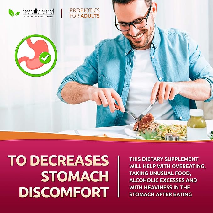 Digest + Postbiotics Supplement for Women and Men Multi Enzymes Organic Prebiotic &amp Probiotic for Digestive Health with Bromeline Papin and Lipase Non-GMO Gluten-Free 60 Vegetarian Caps