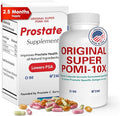 Orignal Super POMI 10X Prostate Health Supplements for Men - Herbal Formula with Pomegranate Turmeric and Green Tea - Supports Prostate Function and Promotes Urinary Comfort - 240 Count