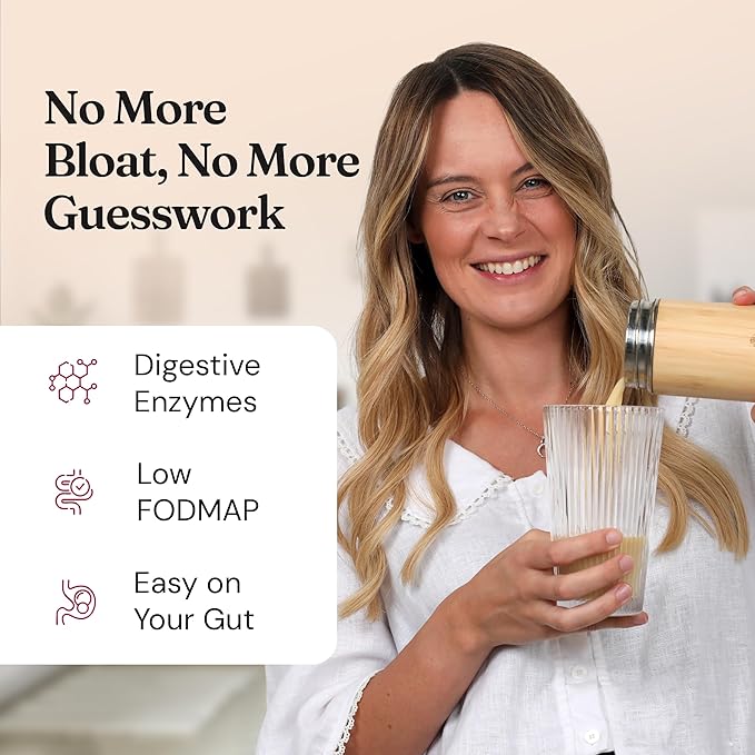 Nourished Natural Health FloFit Pea Protein Powder - Hormone Balance for Women - Vegan Protein Powder Plant Based with Low-Carbs - Supports Acne Regulates Cycle Easy to Digest - Caffeine Free.