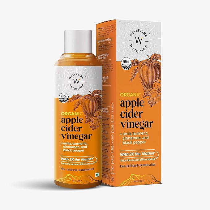 Wellbeing Nutrition Himalayan Apple Cider Vinegar (2X Mother) | 500 ml
