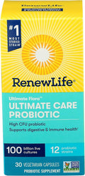 Renew Life Ultimate Flora Care Probiotic 100 Billion 30 Count