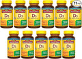 Nature Made Vitamin D3 2000 IU Tablets 100 ea (Pack of 11)