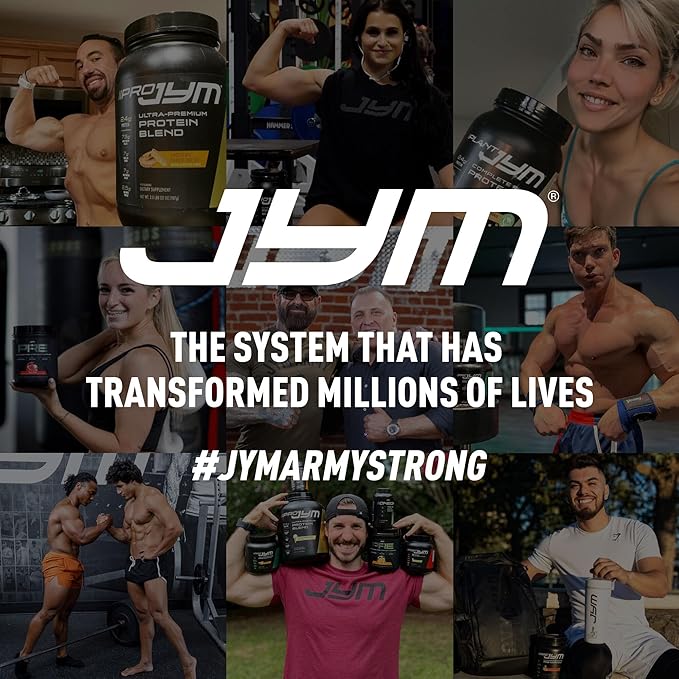 JYM Supplement Science Pro JYM Tahitian Vanilla Protein Powder - Whey Protein Isolates Casein &amp Milk Protein Lean Muscle Building for Men &amp Women 22 Servings
