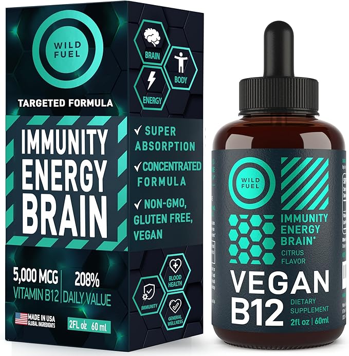 WILD FUEL Keto Gummies and Vegan B12 Energy Bundle