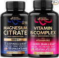 NUTRAHARMONY Vitamin B Complex &amp Magnesium Citrate Capsules
