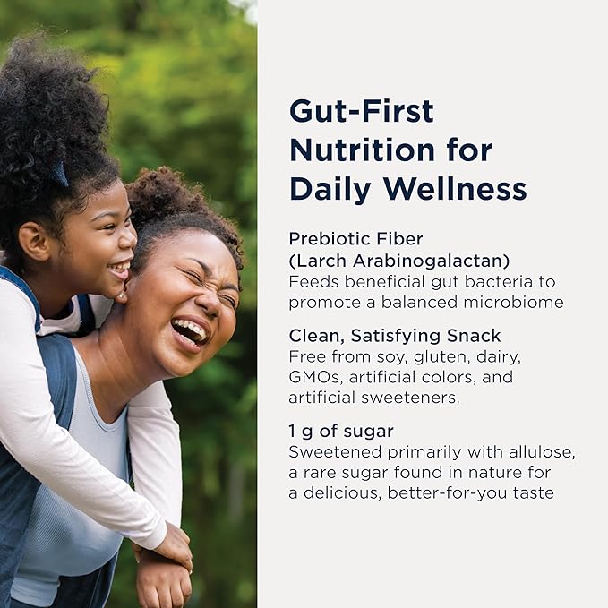 Designs for Health Cocommune Bars (12 Bars) | Prebiotic Fiber Bar with 8 g Fiber for Gut &amp Digestive Support – Sweetened with Allulose – Vegan Dairy-Free Gluten-Free Non-GMO 1 g Sugar