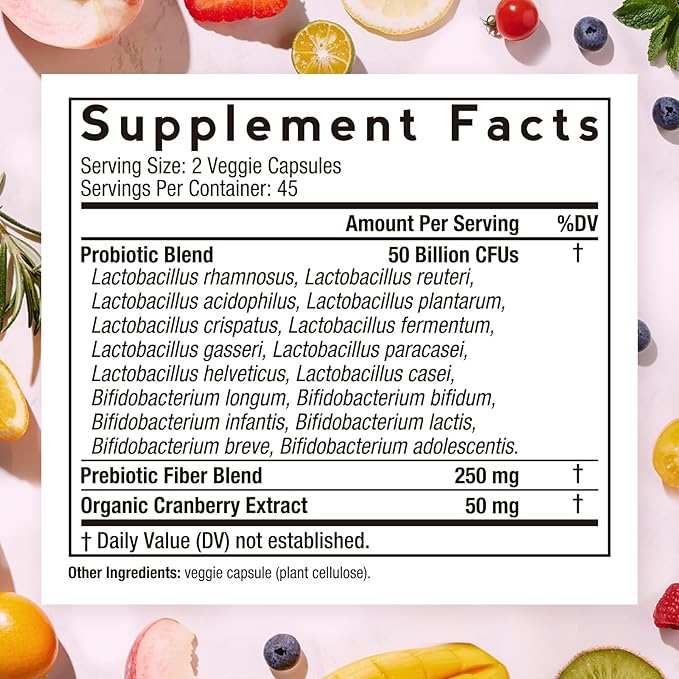 Doctor's Recipes Pair: Glutathione with Milk Thistle + Women's Probiotic 50B with Organic Cranberry 150 Caps