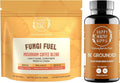 Happy Healthy Hippie Fungi Fuel Mushroom Coffee &amp Be Grounded Stress Relief Supplement