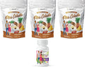 BariatricPal 90-Day Bariatric Vitamin Bundle (Multivitamin ONE 1 per Day! Iron-Free Capsule and Calcium Citrate Soft Chews 500mg with Probiotics - Piña Colada)