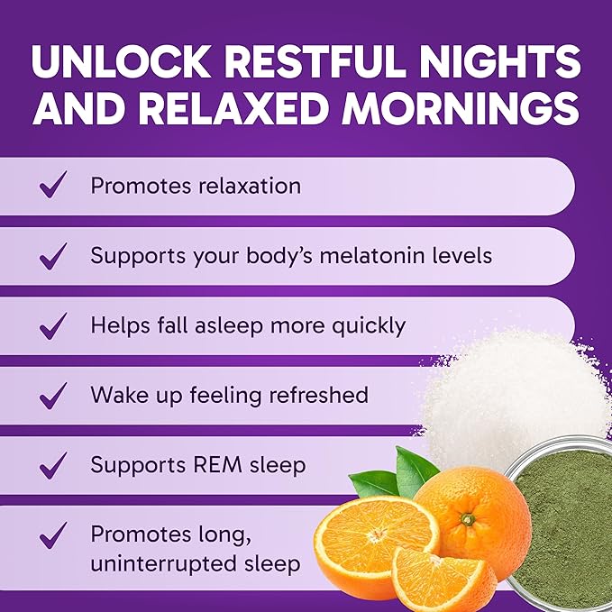Clinical Effects Sleep Enhanced - Magnesium Supplement - 60 Capsules - Magnesium Glycinate L-Theanine and Apigenin - for Relaxation and Natural Calm - No Melatonin Sleep Support - USA Made