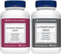 Ultimate Man and Woman Gold Multivitamin Bundle (180 Tablets) by The Vitamin Shoppe