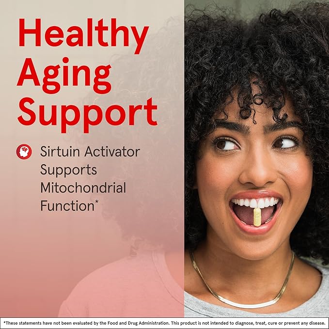 Jarrow Formulas® Pterostilbene 50mg for Antioxidant Support Dietary Supplement Supports Healthy Aging 60 Veggie Capsules 60 Day Supply