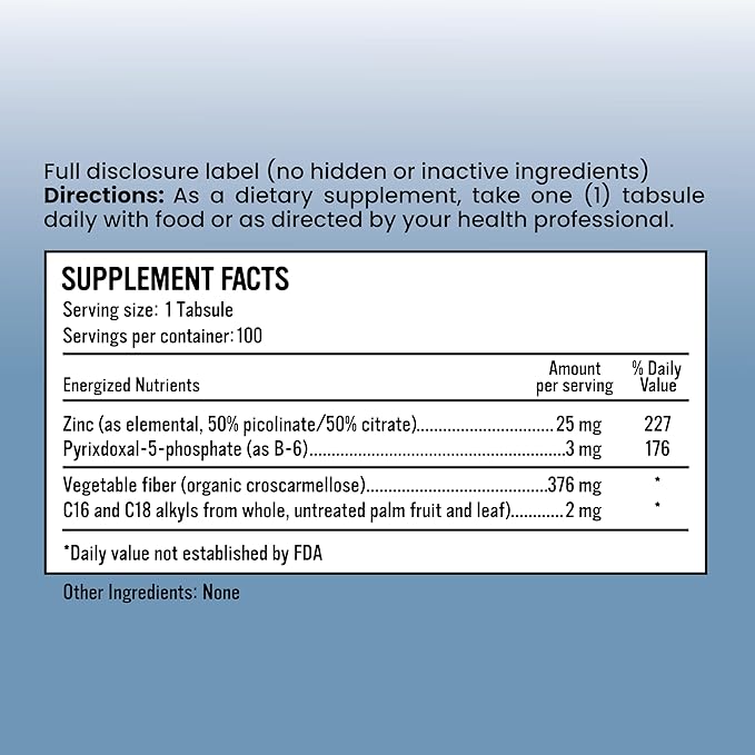 Energized Zinc 25