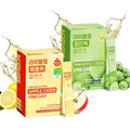 [Liveling] Apple&ampPineapple Cider Vinegar DUO pack Natural Cleanse with Premium Nutritional Ingredients pH balance Zero Sugar Easy cut &amp Easy Mix (60 Sticks)