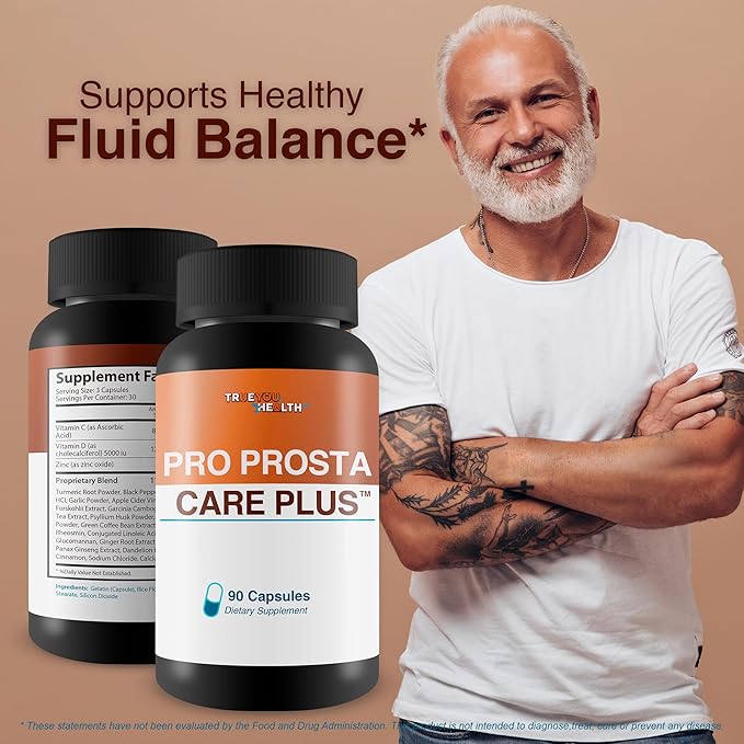 Pro Prosta Care Plus - Our Best Prostate Health Supplements for Men - Turmeric Black Pepper Natural Prostate Support Supplement - Our Best Prostate Supplements for Men Over 60 - Natural Prostate Flow