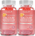Plan Calcium Gummies with D3Zinc - Plant Complex Calcium Magnesium Supplement with GlycinatePotassiumVitamin C &ampWhole Natural Food for Bone &amp Immune Support- 120 Chewable Gummy Sugar-Free