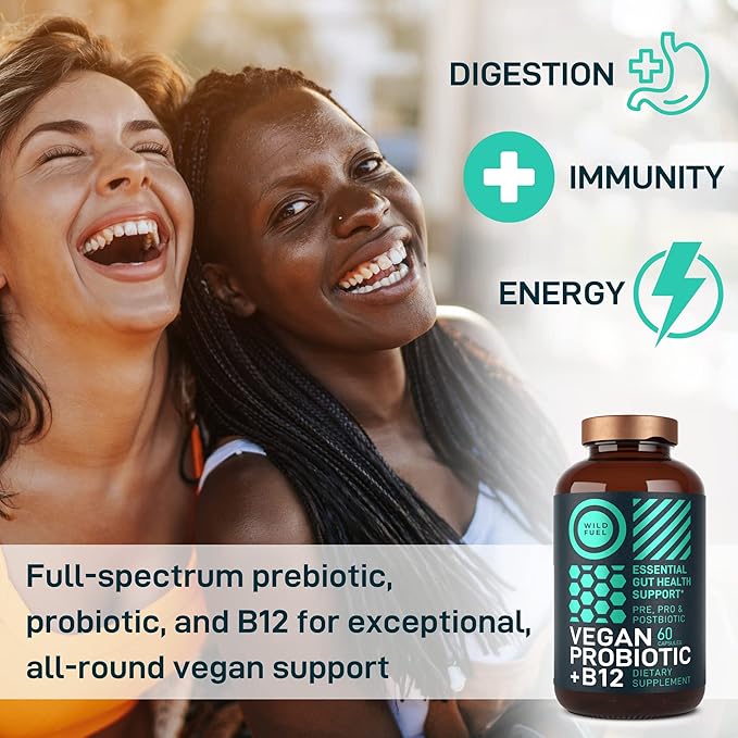 Vegan Probiotic Plus B12 and Oral Probiotic Mint Enhanced Probiotic Bundle