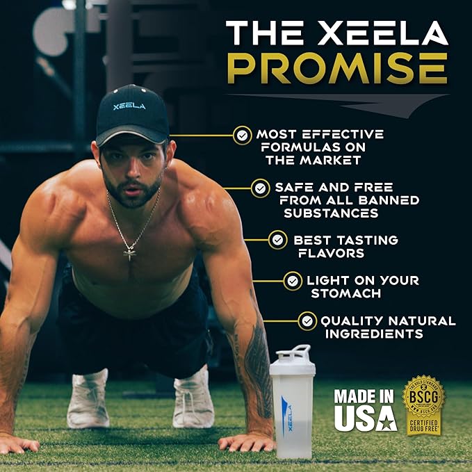 XEELA Creatine for Lean Muscle Gain All Natural Creatine Powder for Men &amp Women with Creapure Increase Strength &amp Power Reduce Recovery Time(Unflavored 60 Servings)