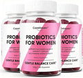 Probiotics for Women Gummies - Multiple Probiotics &amp Red Elm - Supports Gut Flora Feminine Health &amp Immune Function - 60 Active Daily Gummies (3PCS)
