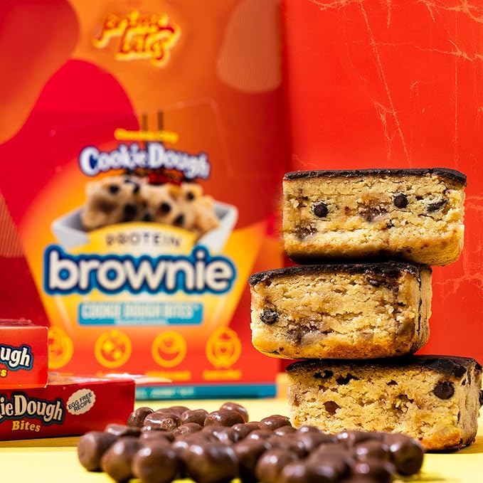 Alpha Prime Protein Brownie - Cookie Dough (12 Brownies)