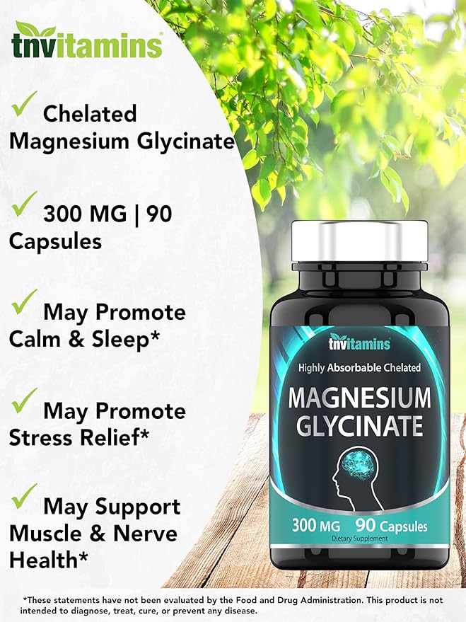 Sleep Tight Bundle: Magnesium Glycinate &amp Melatonin