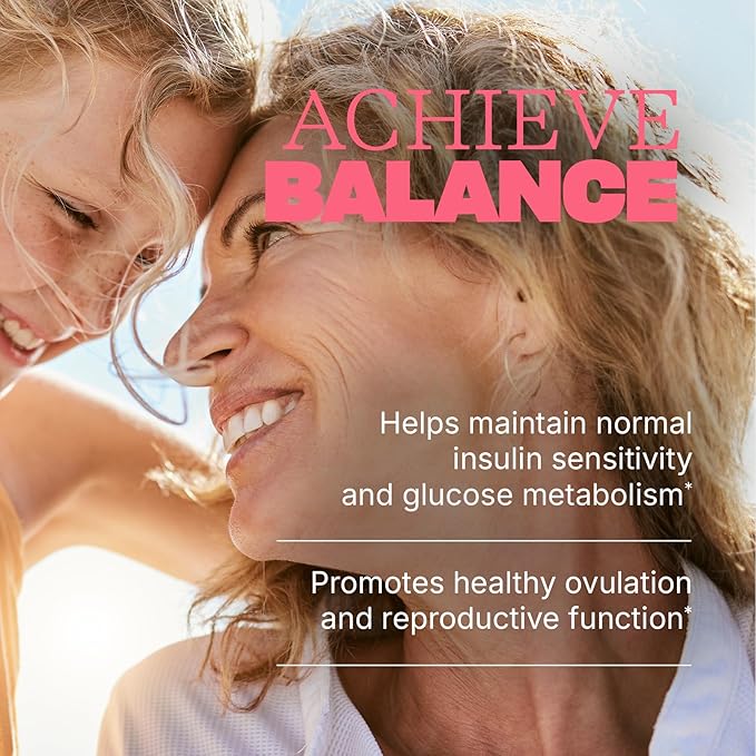 Swisse Ultiboost Myo-Inositol &amp D-Chiro Inositol Supplement | Hormonal Balance Ovarian Health &amp Menstrual Support | 1100mg Myo-Inositol + 300mg DCI with Dong Quai | 30 Tablets