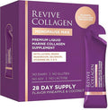 Revive Collagen Menopause Max — Hydrolyzed Marine Collagen Drink for Women 10000MG Lutein Reishi Mushroom Vitamin B6 B12 C &amp D for Skin &amp Eye Wellness Pineapple &amp Coconut Flavour